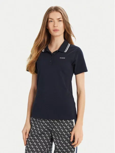 Guess Polo Granatowy