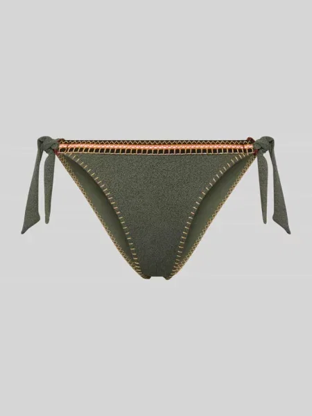Figi bikini z wiązaniem model ‘SIMA SANTANY’ Banana Moon khaki
