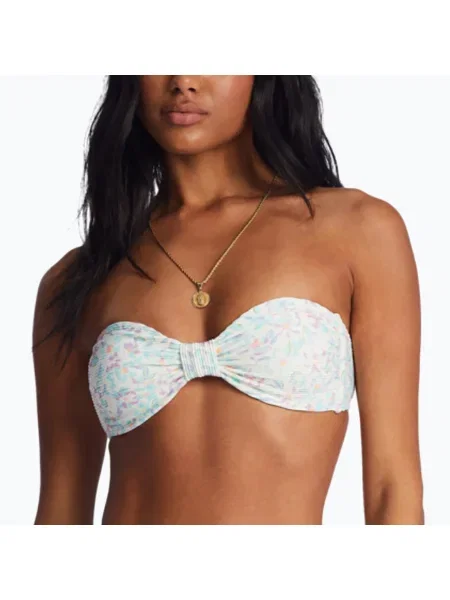 Costum de baie top Billabong Sweet Oasis Tanlines Bandeau salt crystal