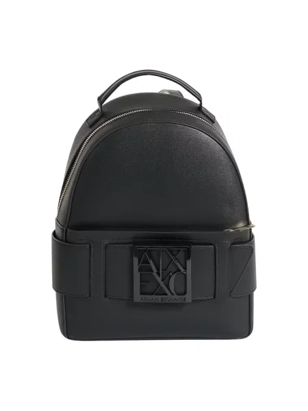 Armani Exchange plecak mały gładki czarny