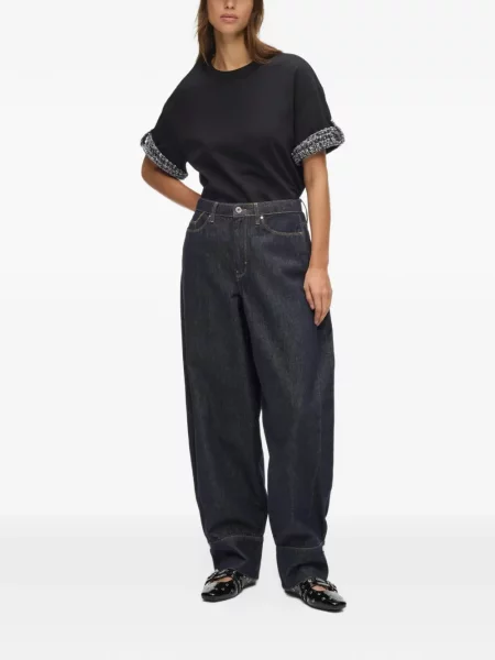 Bouclé tricou Karl Lagerfeld negru