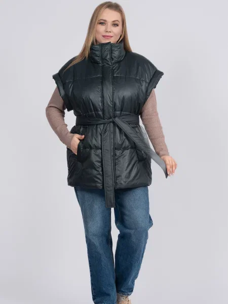 Утеплений жилет UVENTUM смарагдовий