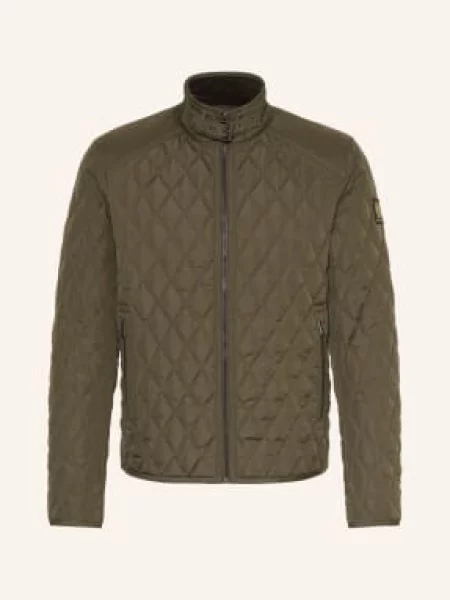 Belstaff Prošívaná Bunda Pembroke khaki
