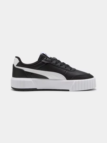 Кеди низькі PUMA Carina Mia комбінований верх чорний