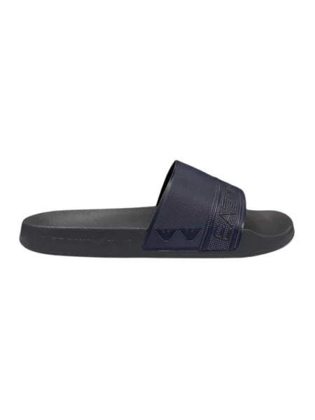 Klapki Emporio ArmaniWater Sports Tape periscope/medieval blu niebieskie