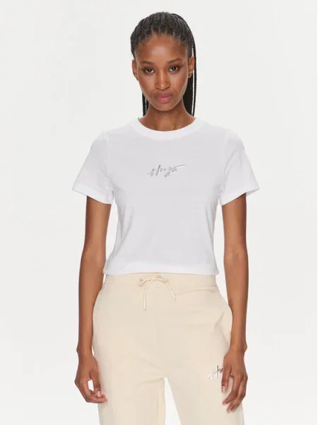 Тениска HUGO бяло