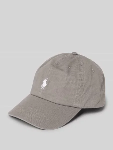 Polo Ralph Lauren czapka z daszkiem gładka szary