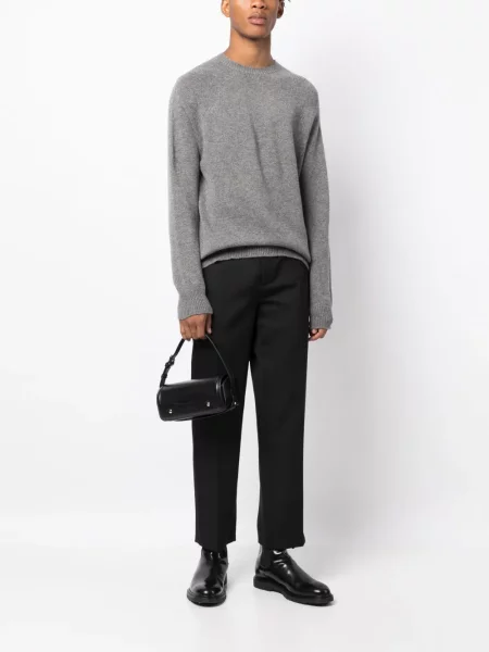 Kašmyro džemperis Jil Sander besiūliai pilka