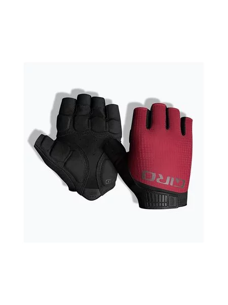 Рукавички велосипедні Giro Bravo Gel II ox red червоні
