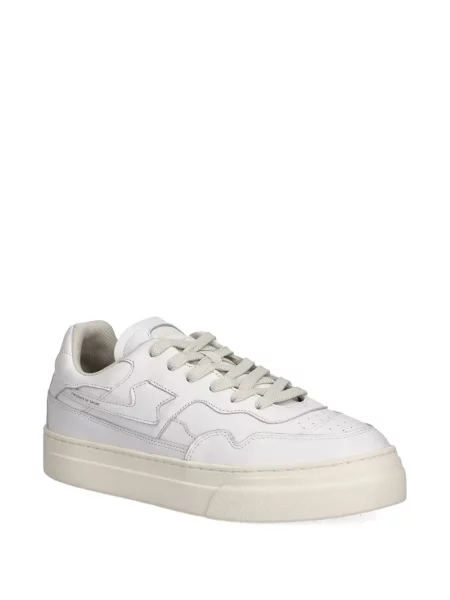 Sneakerși Stepney Workers Club din piele alb