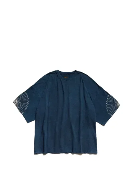 Tricou Kapital cu broderie albastru