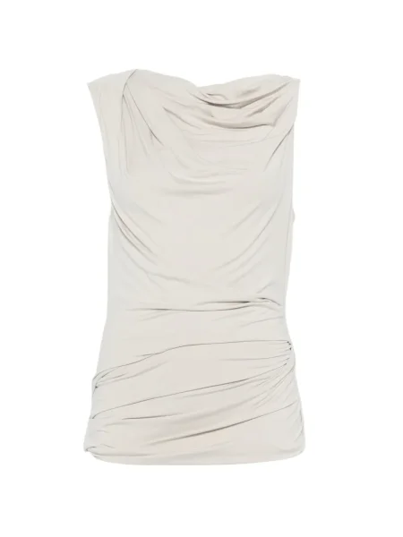 Udrapować top Entire Studios drapowany szary