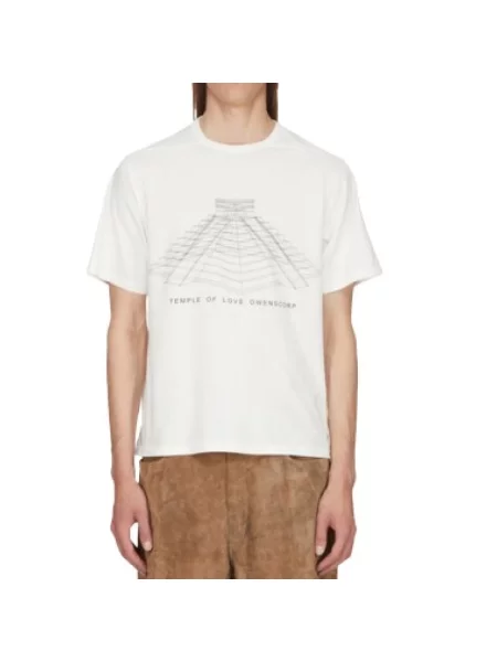 Koszulka polo Rick Owens biała