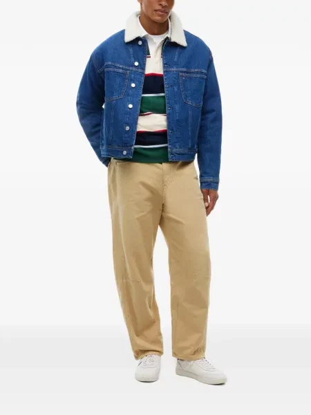 Gulerat ursuleț de pluș geacă de blugi Tommy Hilfiger albastru