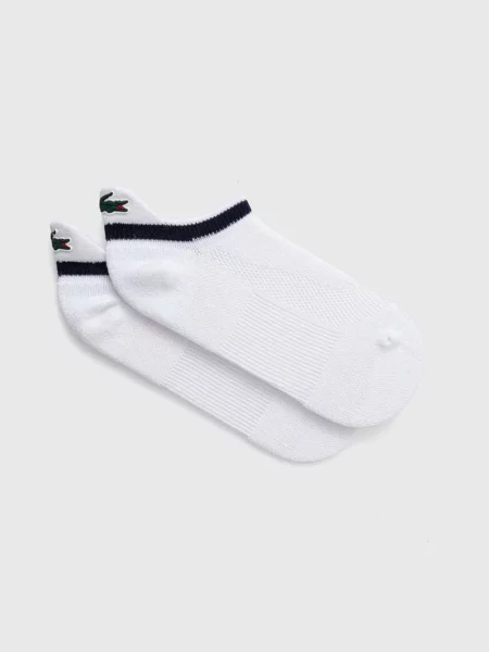 Чорапи Lacoste бяло