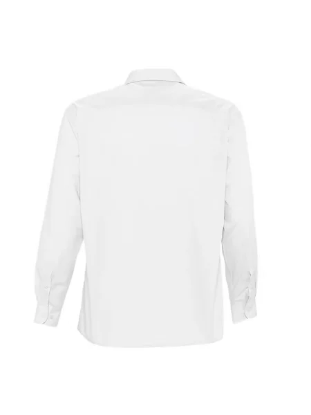 Koszula Z Długim Rękawem Baltimore Poplin biała