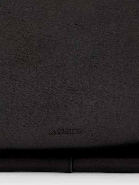 Замшева сумочка AllSaints чорний