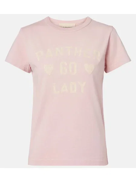 Tricou Valentino cu imagine din jerseu roz