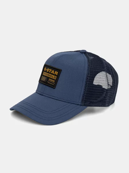 G-Star czapka z daszkiem trucker Baseball Trucker niebieska