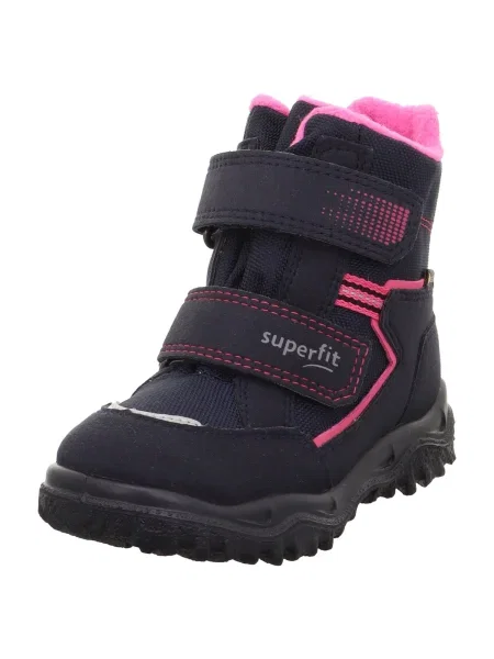 SUPERFIT Bocanci de zăpadă HUSKY bleumarin / argintiu / fucsia gri
