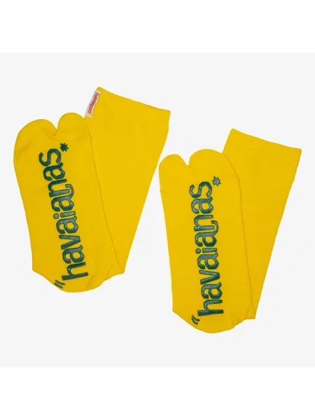Șosete Havaianas Tabi Logo Socks Pop Yellow Universal galben