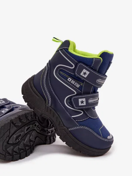 Gyerek csizma Big Star Shoes fekete