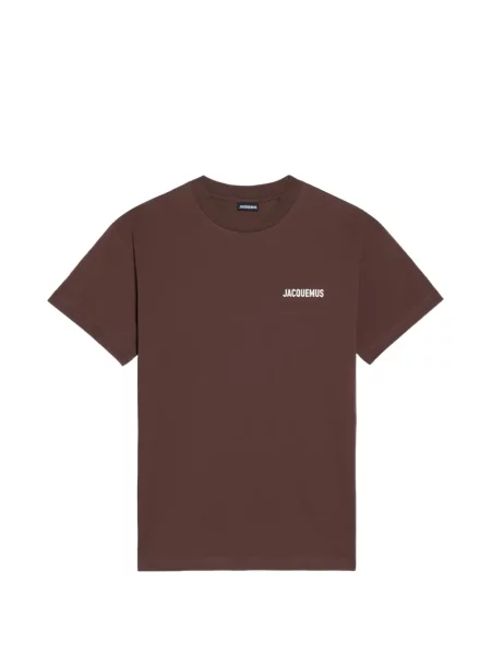 Μπλούζα Jacquemus με σχέδιο καφέ