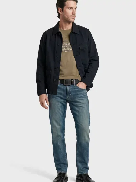 Прямі джинси G-star Raw сині