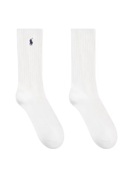 Skarpety długie Polo Ralph Lauren białe