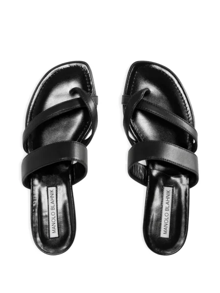 Sandale Manolo Blahnik negru