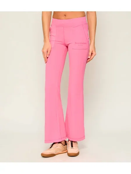 Juicy Couture Pantaloni de trening Raven | flare fit | low rise roz