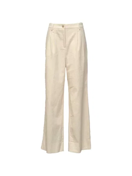 Pantaloni Essentiel Antwerp de catifea cord