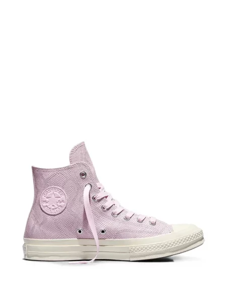 Sneakerși Converse Chuck 70 cu model leopard cu mărgele negru