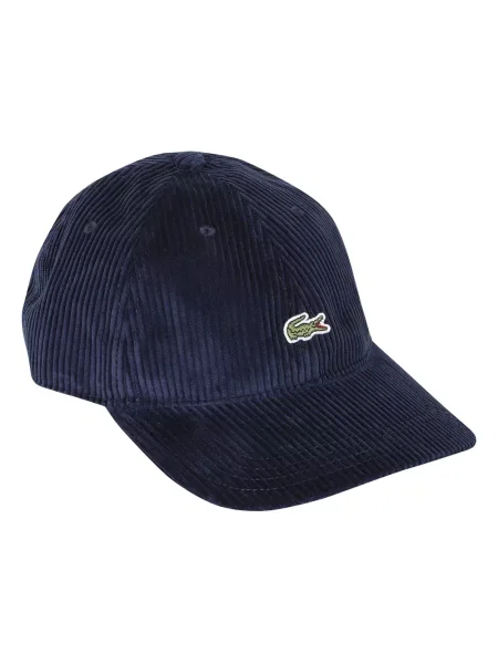 Czapka z daszkiem Lacoste niebieska