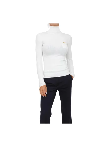 Sweter Elisabetta Franchi biały