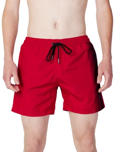 Kratke hlače Trussardi Beachwear rdeča