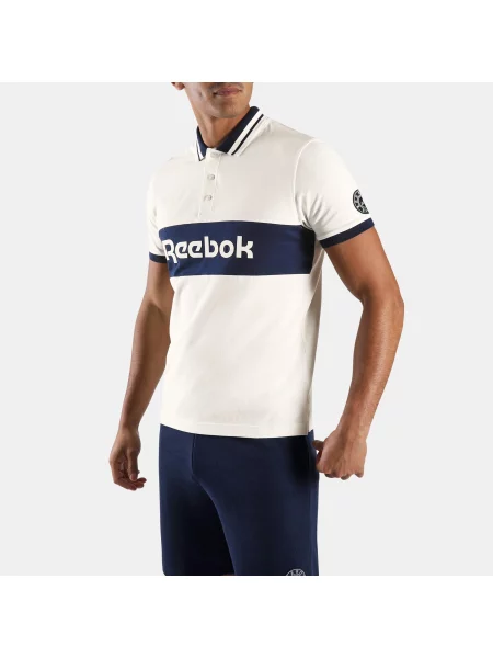 Reebok Lawn Club Polo male Chalk Size: S