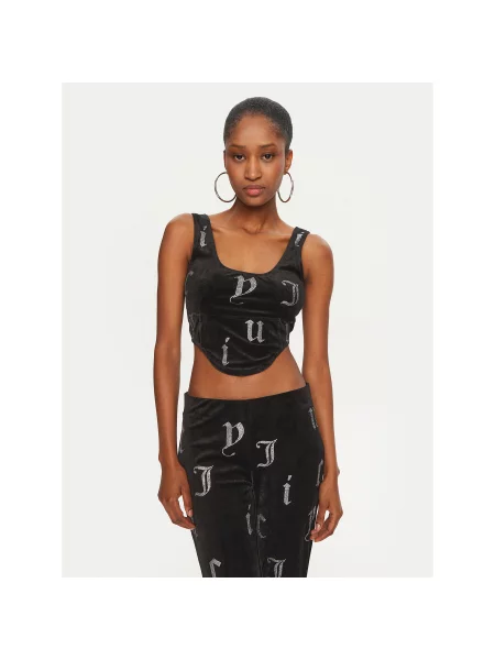 Juicy Couture Топ Cait Slim Fit чорний