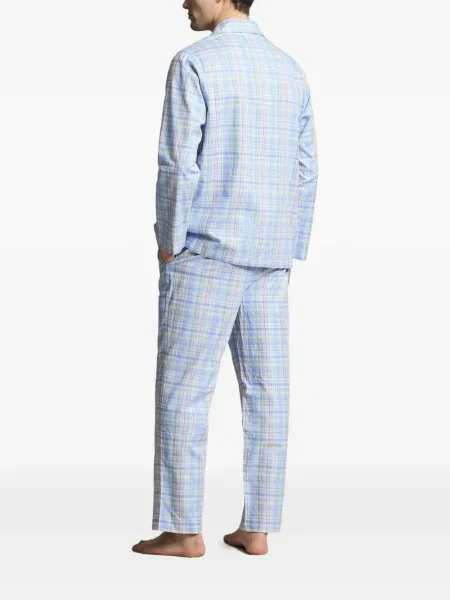 Ριγέ δερμάτινος κάλτσες Polo Ralph Lauren με κορδόνι μαύρο