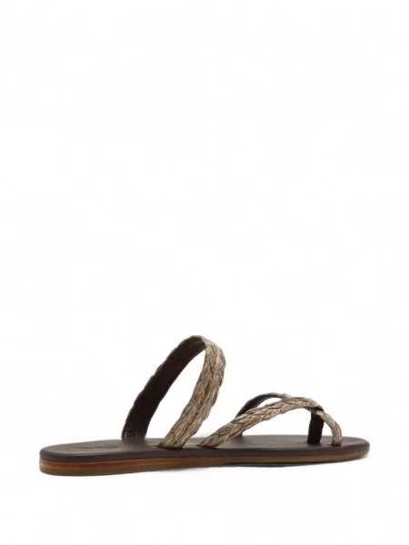 Sandale Ancient Greek Sandals upletena smeđa