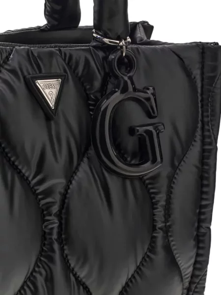 Shopperka dziecięca Guess czarna
