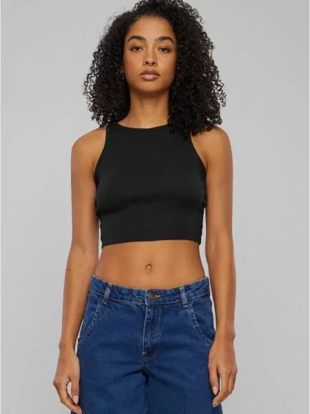 Cropp top Urban Classics negru