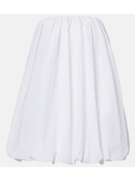 Rochie Patou fără bretele alb