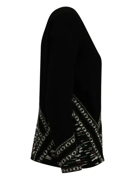 Pulover Ba&sh cu broderie negru