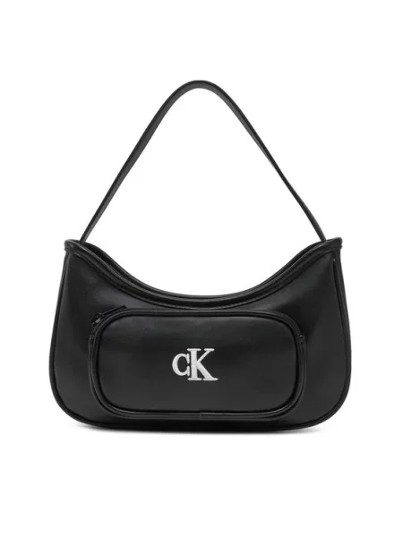 Calvin Klein Jeans Torba črna bela