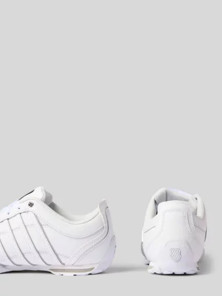Sneakersy ze skóry z detale z logo model Arvee K-swiss białe