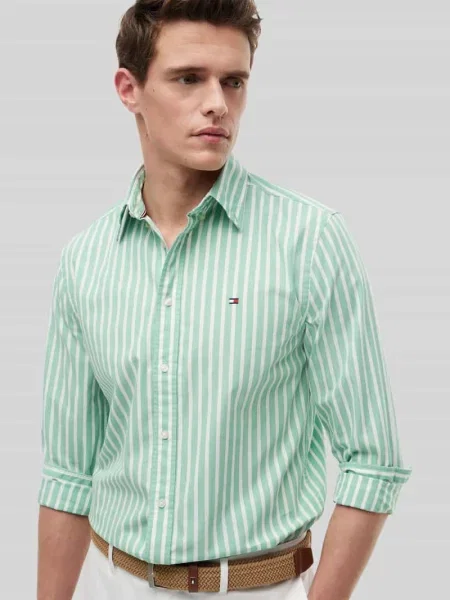 Koszula casualowa o kroju regular fit z czystej bawełny Tommy Hilfiger
