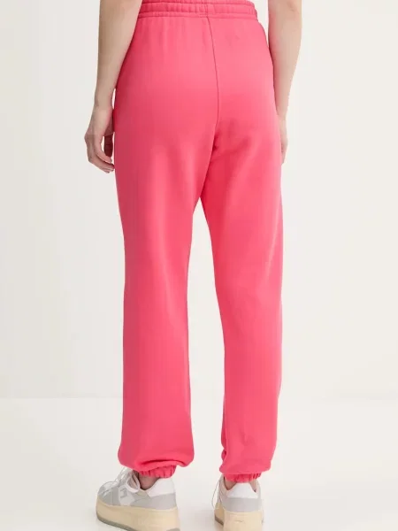 Legginsy Tommy Jeans różowe
