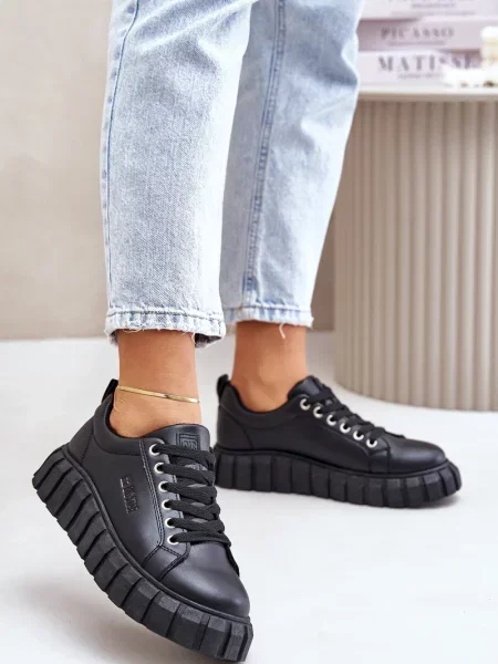 Sneakersy Big Star ocieplane czarne