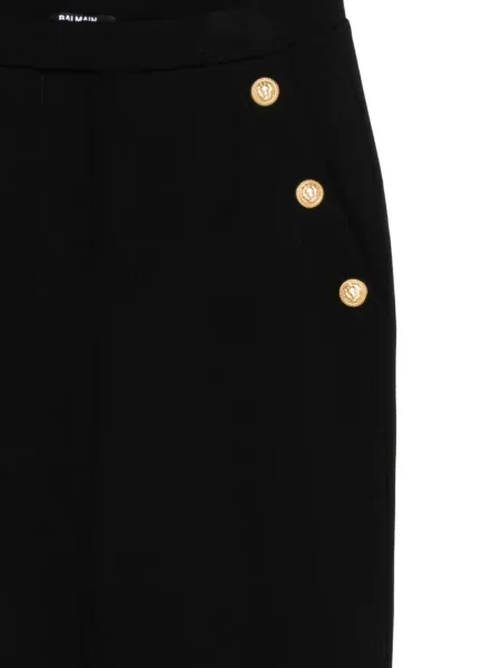 Spodnie dziecięce Balmain czarne